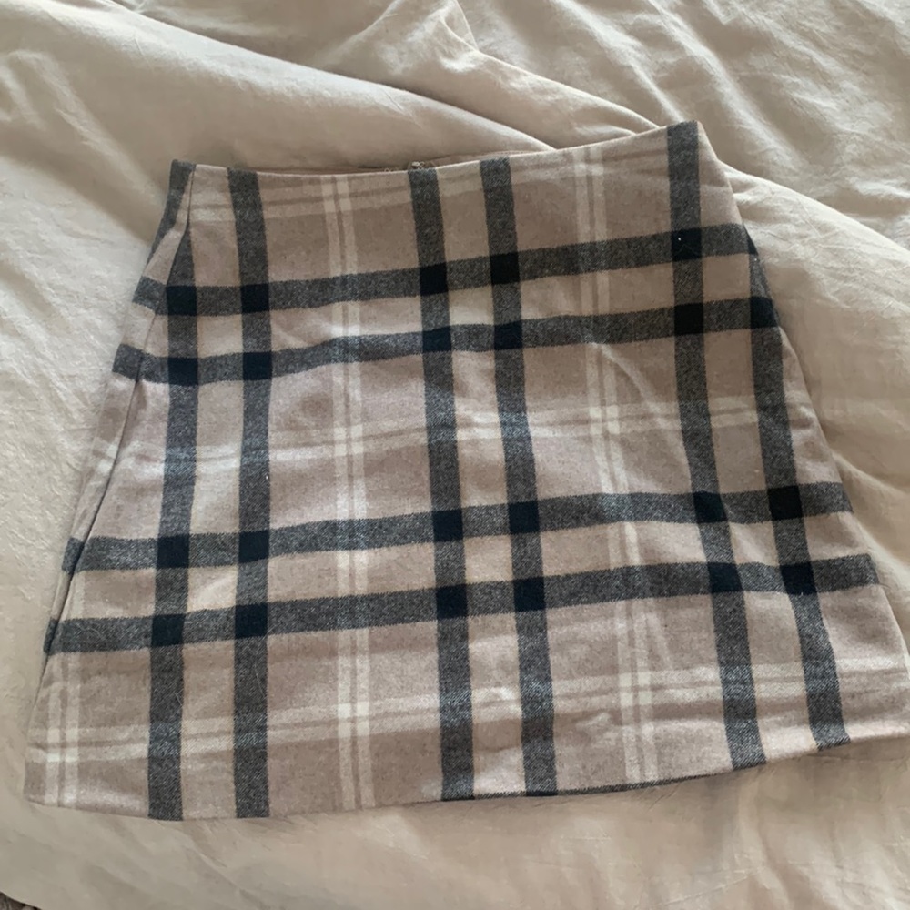 Artizia Wilfred Cashmere & Wool blend mini skirt